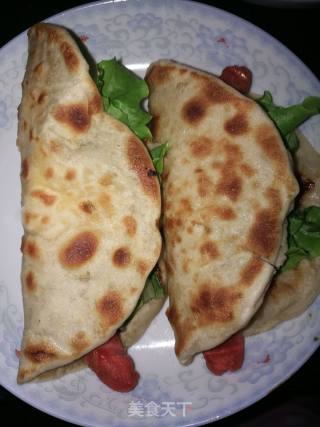 鸡蛋灌饼的做法步骤：11