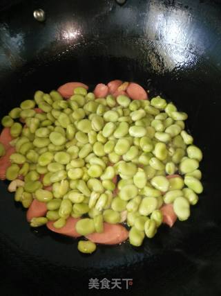 蒜香蚕豆的做法步骤：4