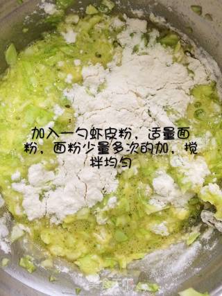 圆白菜饼的做法步骤：3