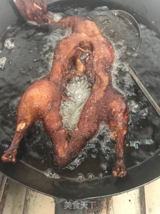 自制脆皮鸭的做法步骤：7