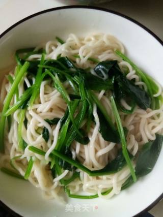 土豆丝拌面的做法步骤：10