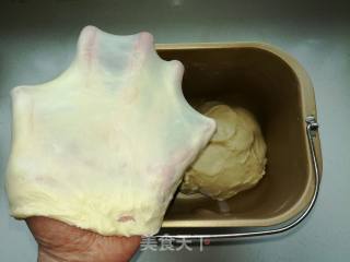 蔓越莓巧克力豆手撕面包的做法步骤：4