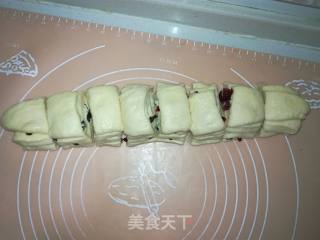 蔓越莓巧克力豆手撕面包的做法步骤：16