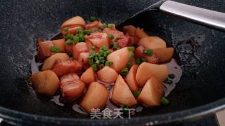 五花肉烧山药的做法步骤：11