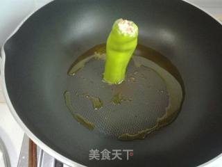 尖椒酿肉的做法步骤：6