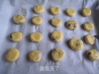 葡萄干小饼干的做法步骤：8