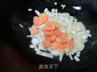 芝士炒年糕的做法步骤：9