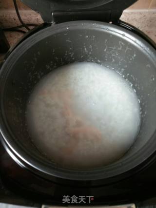 小葱海米粥的做法步骤：4