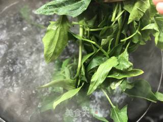 菠菜牛角包的做法步骤：2