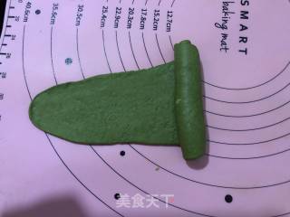 菠菜牛角包的做法步骤：11