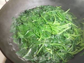 豆皮菠菜卷蘸酱的做法步骤：5