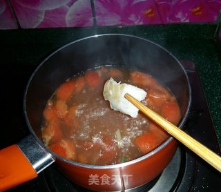 青菜西红柿鳕鱼汤的做法步骤：12