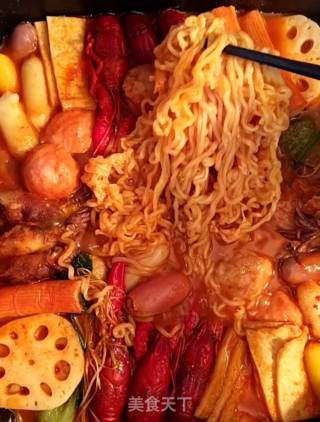 芝士年糕火锅的做法步骤：8