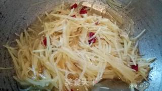 酸辣土豆丝的做法步骤：6