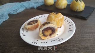 蛋黄酥的做法步骤：15