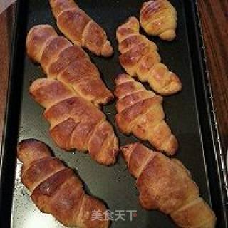 美味的牛角包的做法步骤：13