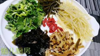 羊汤四吃 ──“鱼儿厨房”私房菜的做法步骤：19