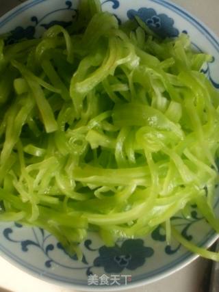 凉拌莴苣的做法步骤：5