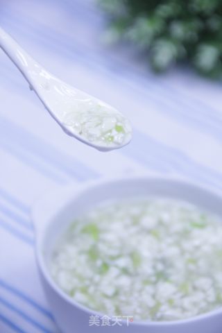 辅食--豆腐蘑菇羹的做法步骤：10