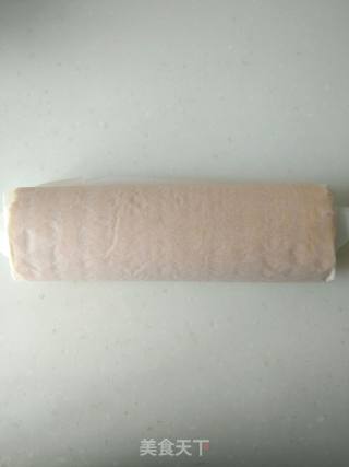 桑椹奶油蛋糕卷的做法步骤：13