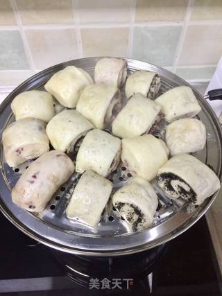 黑芝麻卷的做法步骤：7
