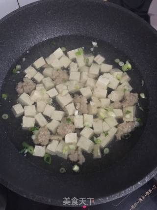 肉丸豆腐炖小白菜的做法步骤：6