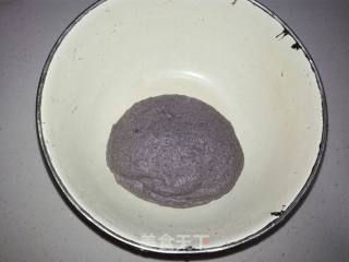 发面黑米红豆饼的做法步骤：3