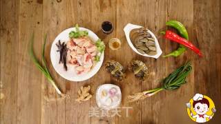 海鲜鸡煲蟹的做法步骤：1