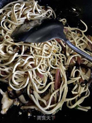 浓鲜干丝的做法步骤：5
