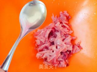 京酱肉丝的做法步骤：4