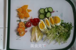 鸡蛋虾仁沙拉的做法步骤：5