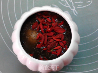 黑芝麻炖蛋的做法步骤：11