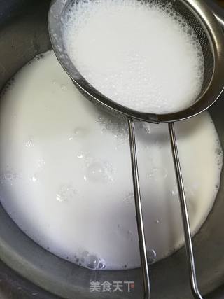 自制米皮的做法步骤：3