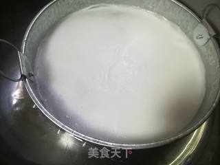 自制米皮的做法步骤：6