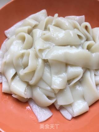 炒肉凉粉牛筋面的做法步骤：5