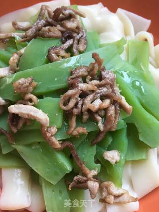 炒肉凉粉牛筋面的做法步骤：11