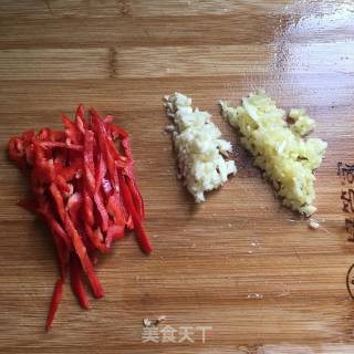 芸豆炒肉丝的做法步骤：3