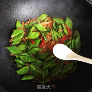 芸豆炒肉丝的做法步骤：8