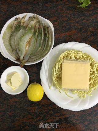 伊面大虾的做法步骤：1