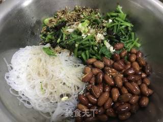 炝拌菠菜粉丝的做法步骤：4