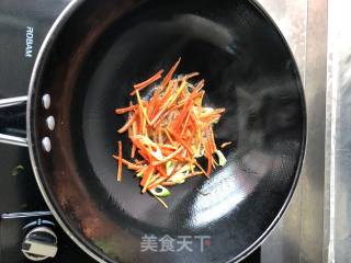 炒三丝的做法步骤：4