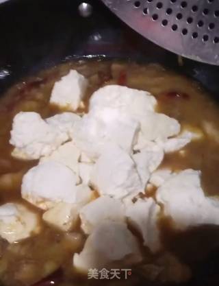 五花肉炖豆腐的做法步骤：8