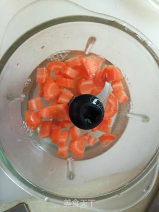 胡萝卜鸡蛋饼的做法步骤：2
