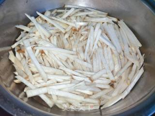 酱爆肉丝杏鲍菇的做法步骤：4
