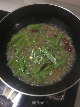 荷兰豆肉丝粉的做法步骤：8