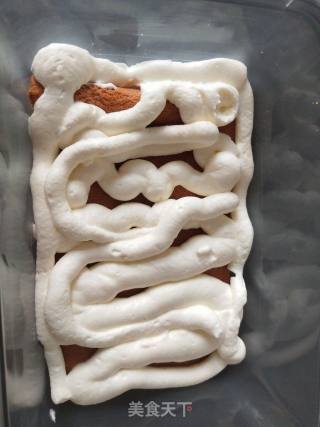 芒果盒子蛋糕的做法步骤：11