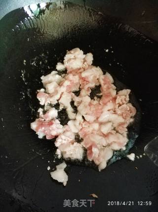 肉渣广东菜心的做法步骤：4