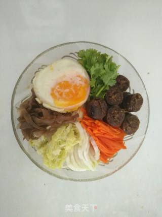 彩拌“肉香素”面的做法步骤：6