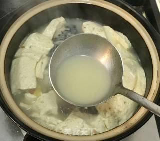 砂锅鱼头豆腐的做法步骤：8