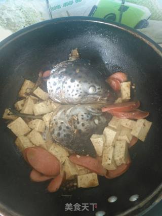 鱼头炖豆腐的做法步骤：9